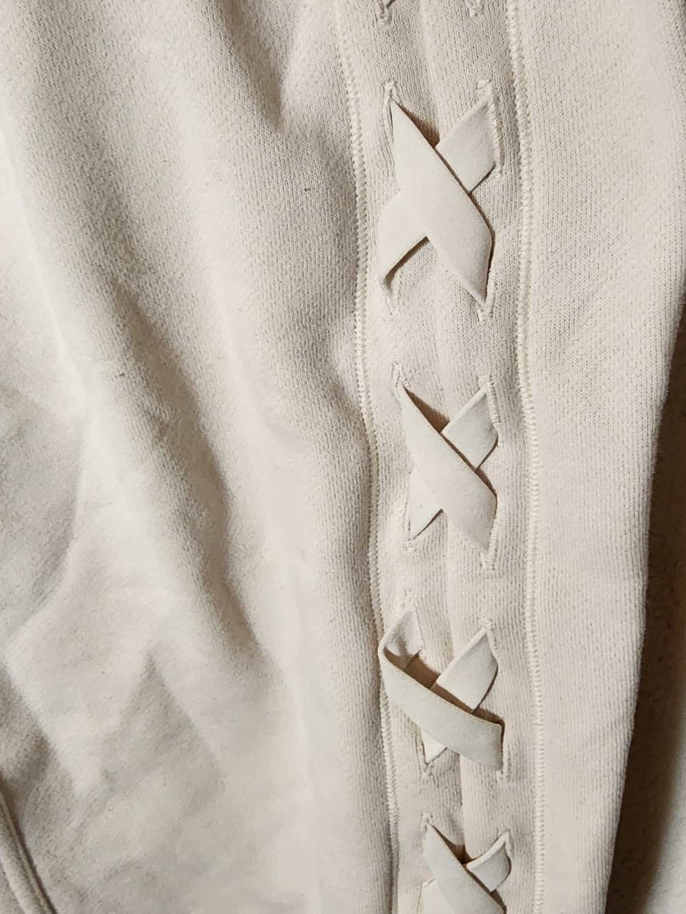 lululemon athletica Cream Lace-Up Joggers - Picture 2 of 6